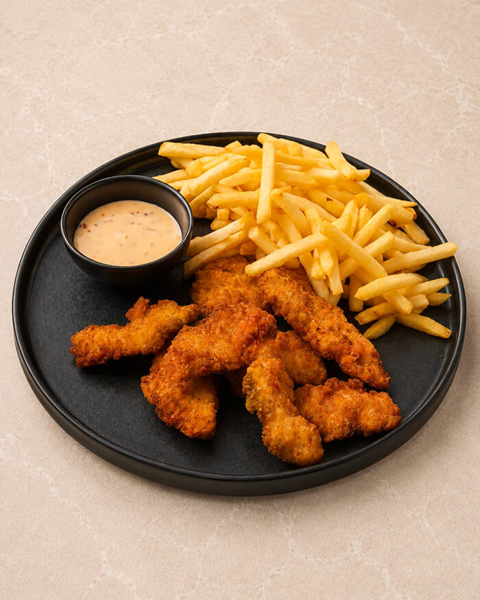 Nuggets cu cartofi pai